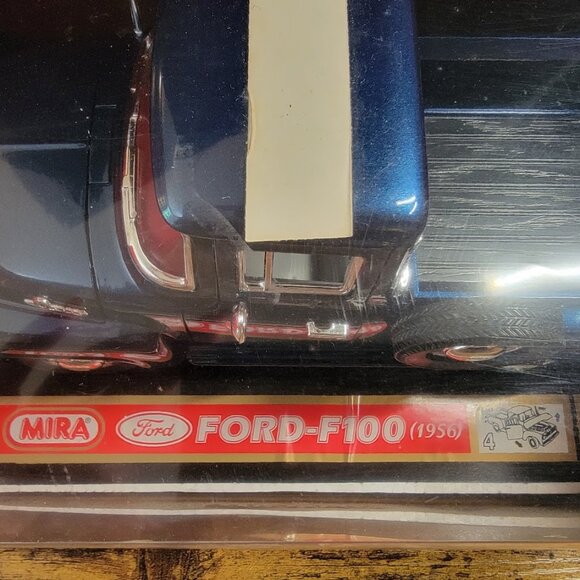 1956 Ford F100 III 4.6 L V8 Pickup Blue E 1:18  Mirs Auto Art - Picture 5 of 9